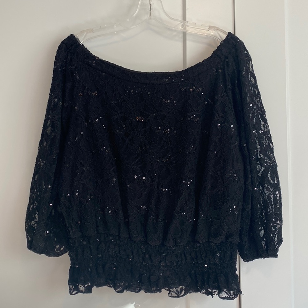 Off the shoulder blouse beautiful!!! Sz XL MUST SEE!!!